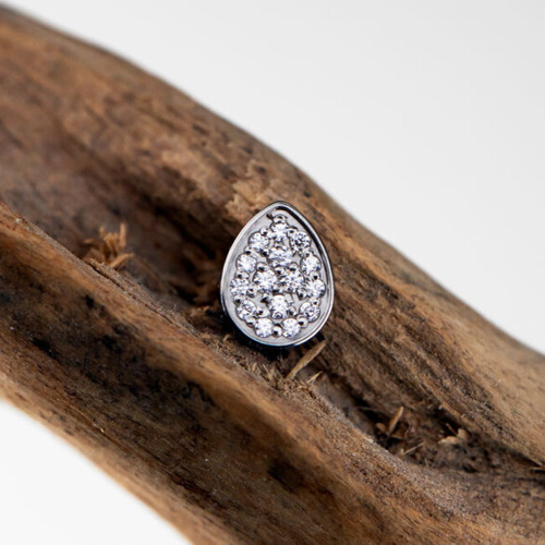 Накрутка Drop Crystal mini 1.2 мм фото 2
